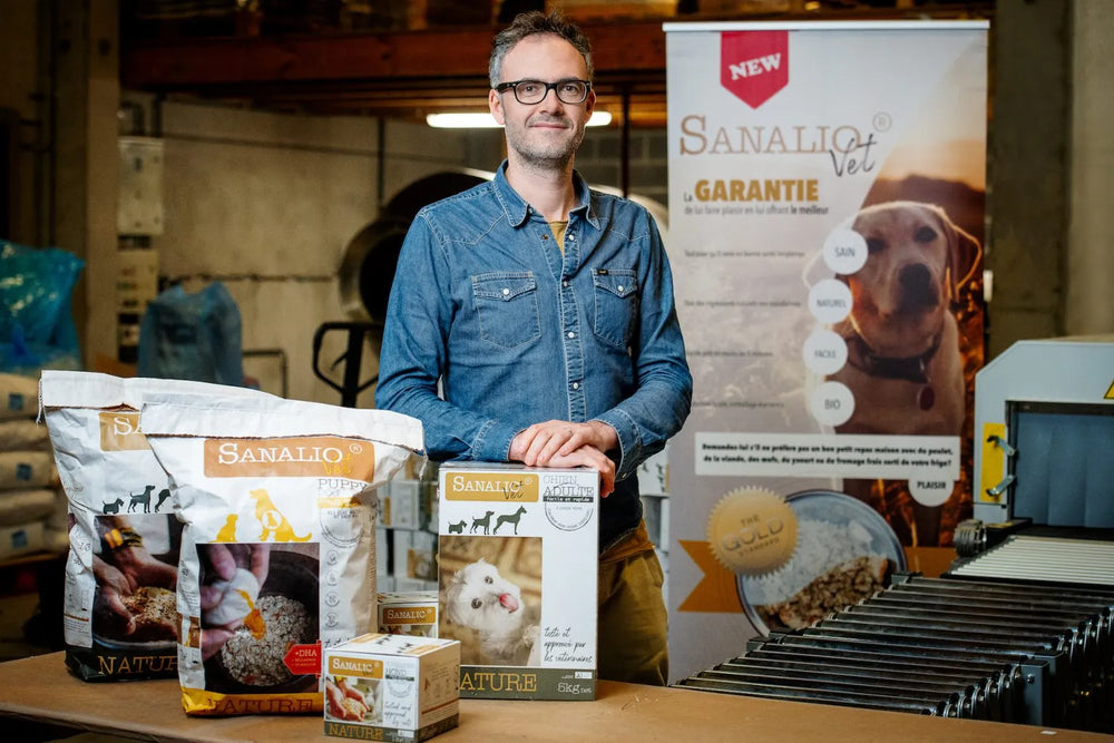 Benjamin Dufour, vétérinaire et fondateur de Sanalio