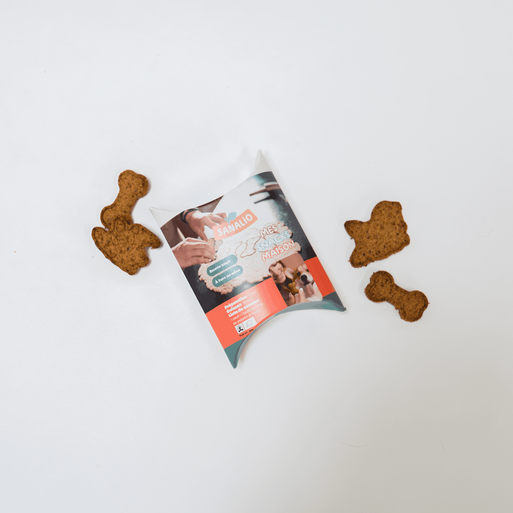 Biologische zelfgemaakte snacks, koekjes om zelf te maken – Gezonde beloning - Sanalio.bio